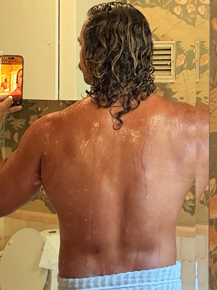 Josh Rainer's back after four days using BLOO BAR